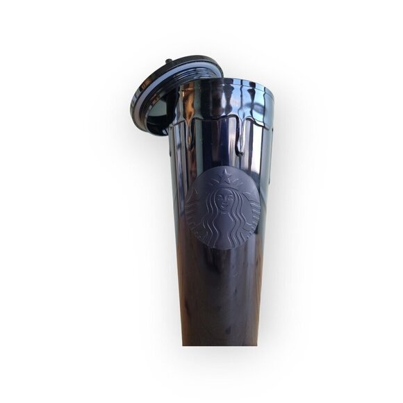 Starbucks 2024 Halloween Black Slime Tumbler 24oz NWT - Picture 3 of 5